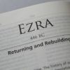Ezra Devoted Himself to Study, Obey and Teach the Bible