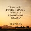 BLESSED ARE THE POOR IN SPIRIT