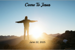 Come to Jesus for True Rest